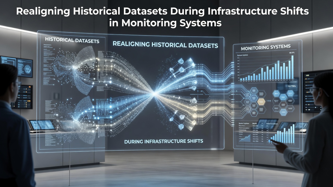 Realigning Historical Datasets During Infrastructure Shifts in Monitoring Systems